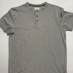 NWOT Gray Henley Shirt